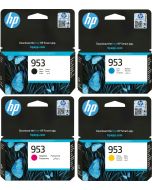 HP 953 Black Cyan Magenta Yellow Ink Cartridge Bundle Pack
