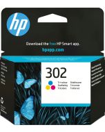 HP 302 Colour Ink Cartridge - F6U65AE